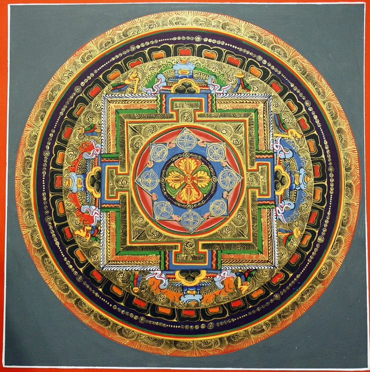 Image of a Tibetan mandala